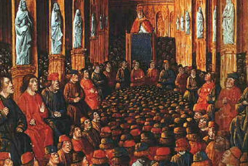 Papież Urban II ogłasza I wyprawę krzyżową podczas synodu w Clermont.