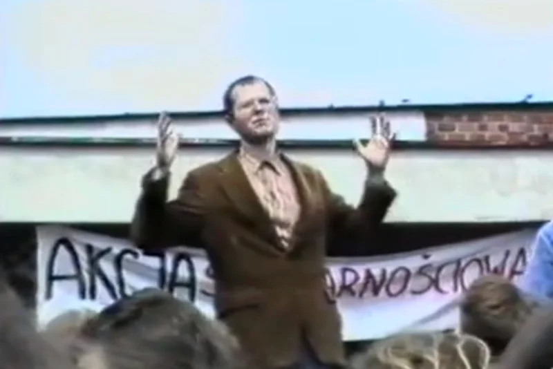 Paweł Adamowicz był współorganizatorem strajku studentów w Gdańsku w 1988 r.