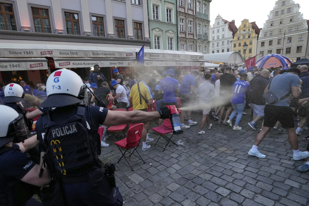 Wrocław przed finałem Ligii Konferencji. Kolejne zamieszki pseudokibiców