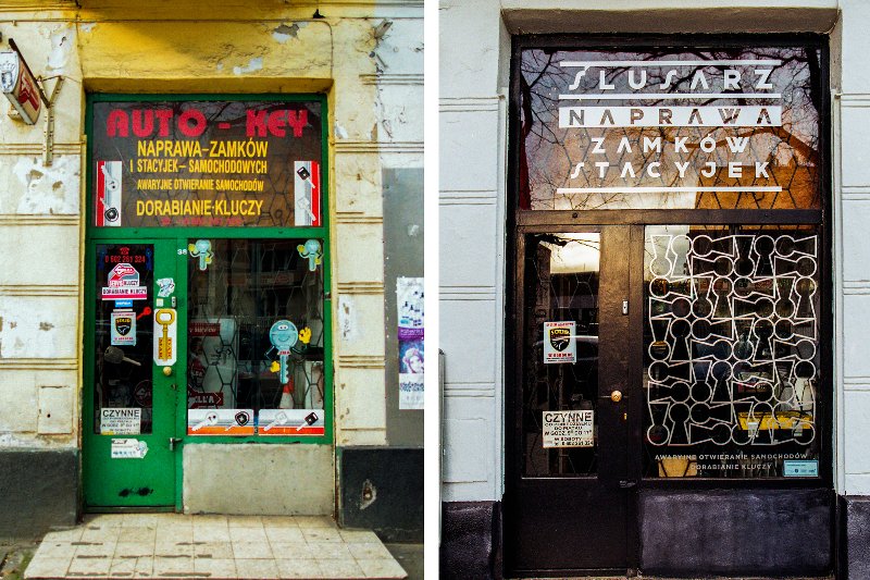 Kiedyś szyldy warszawskich rzemieślników szpeciły swoim wyglądem. Dziś wyglądają zupełnie inaczej