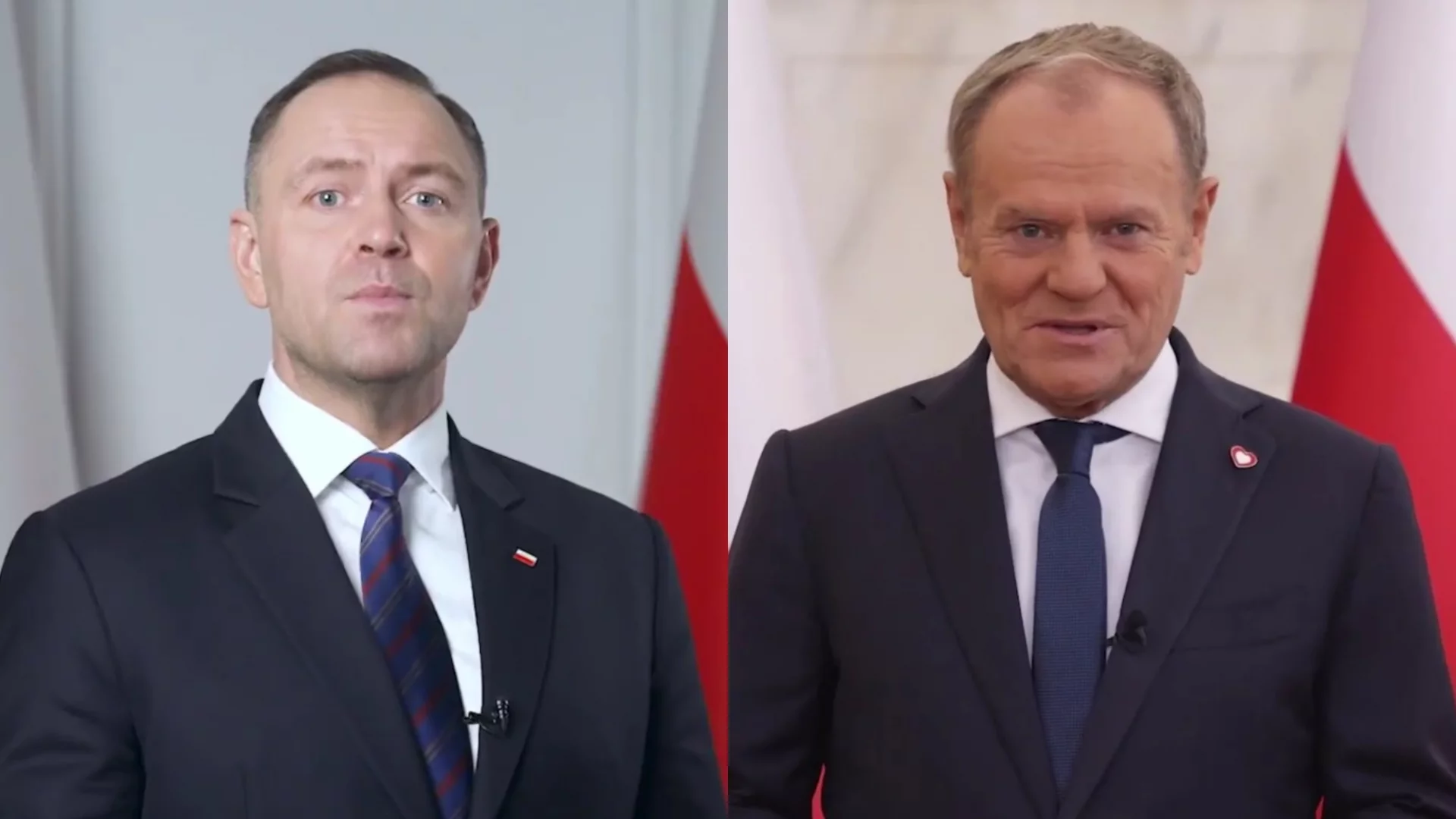 Tusk i Nawrocki starli się na nagrania. Prezydent ma "szantażować" premiera