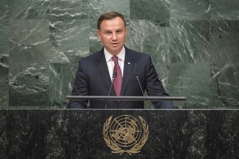 Zachowanie dyplomatów podczas przemówienia Andrzeja Dudy było dalekie od standardów kultury.