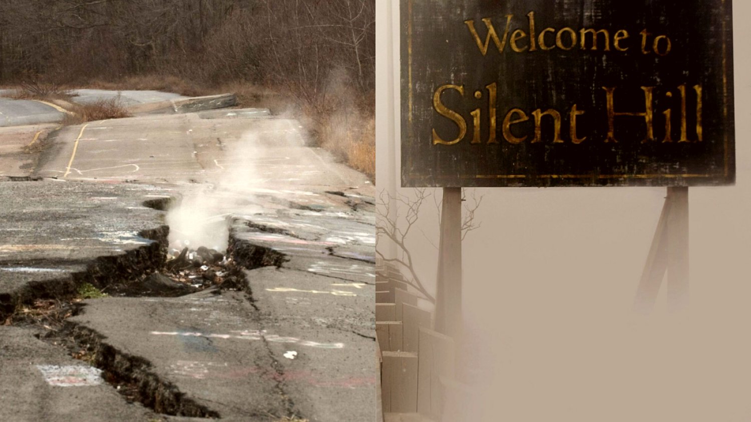 Pożar kopalni w mieście Centralia był inspiracją dla filmu "Silent Hill" z 2006 roku. Ogień płonie tam od 60 lat. Pożar kopalni w mieście Centralia był inspiracją dla filmu "Silent Hill" z 2006 roku. Ogień płonie tam od 60 lat.