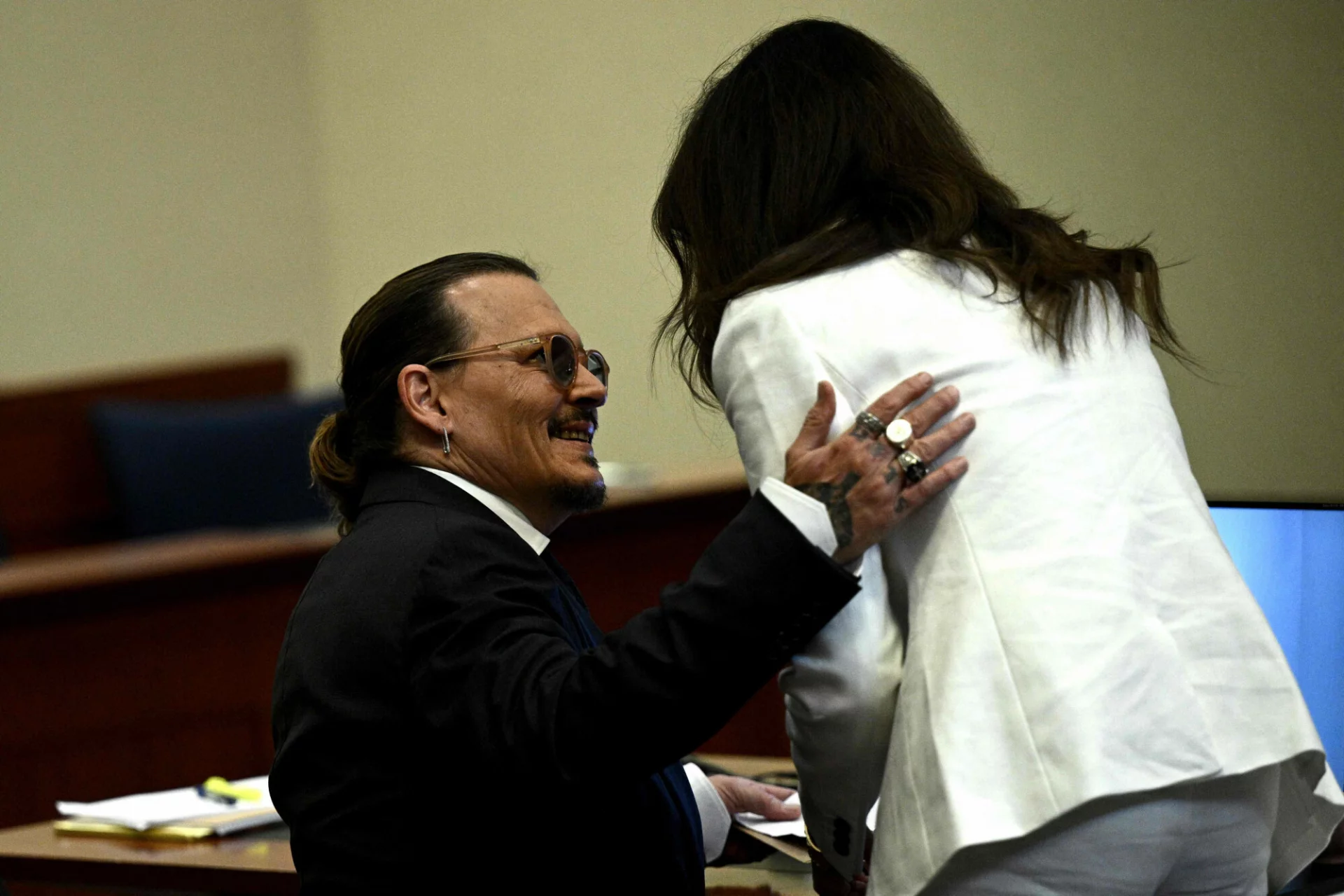 Camille Vasquez i Johnny Depp.