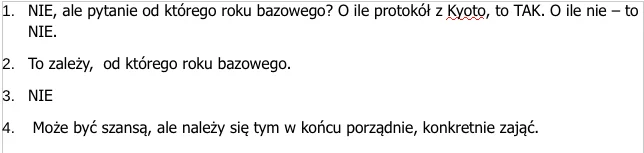 Odpowiedź Ryszarda Czarneckiego