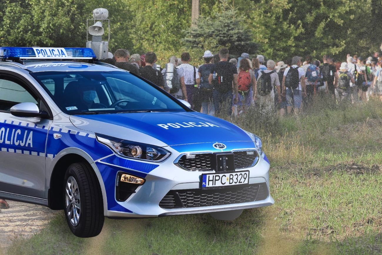 Pijany kierowca wjechał w pielgrzymów.