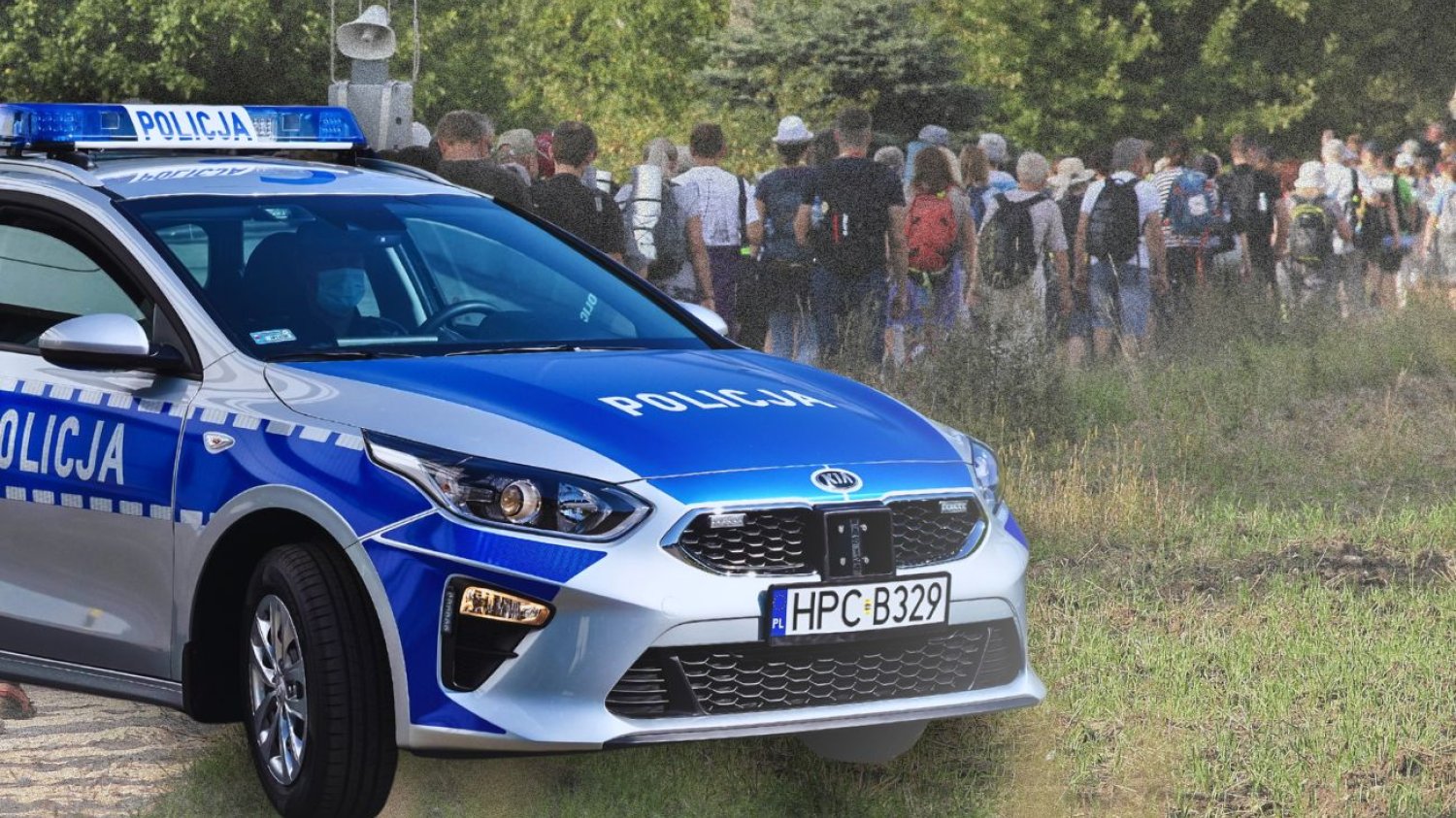 Pijany kierowca wjechał w pielgrzymów.