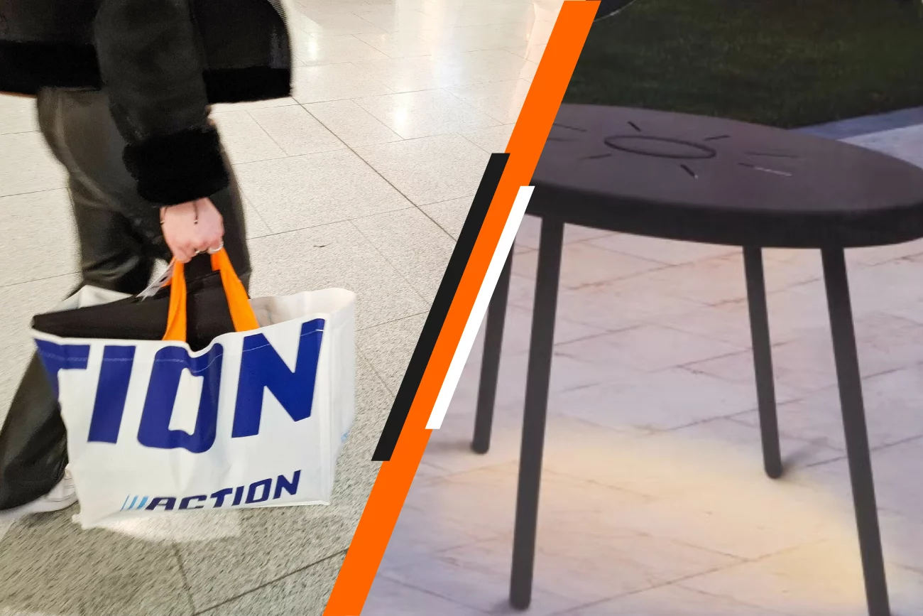 Stolik solarny z Action to nowość, która stała się hitem. Nocą rozświetli ogród, taras lub balkon