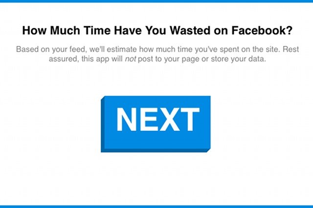 Kalkulator "Time'a" pozwala oszacować, ile czasu spędziło się dotąd na Facebooku