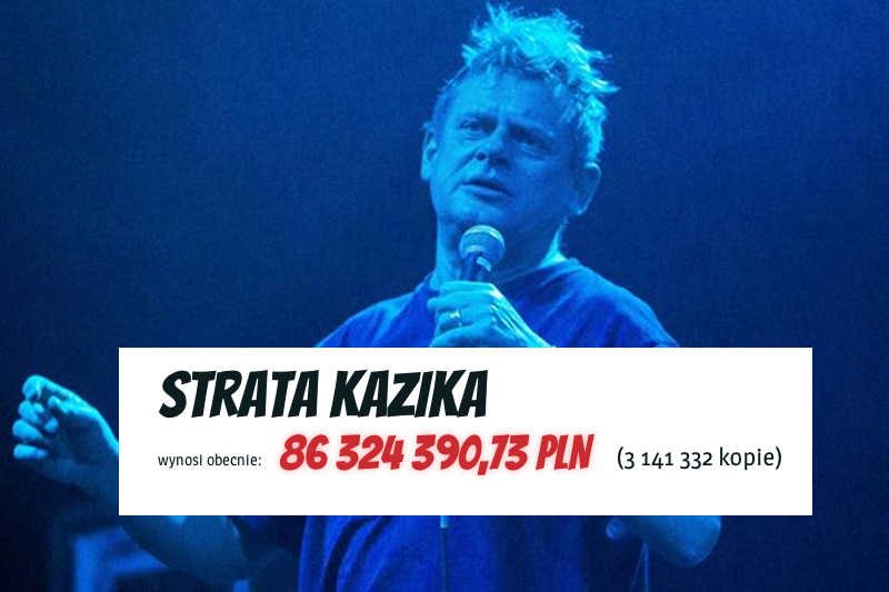 Kazik podczas koncertu