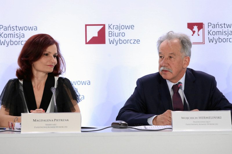 Magdalena Pietrzak i Wojciech Hermeliński podają sprzeczne informacje odnośnie sposobu głosowania.