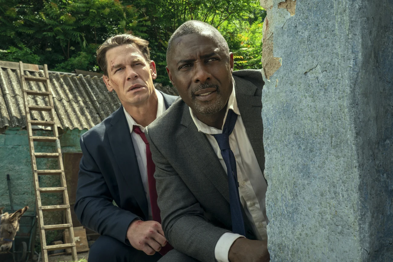 Warszawa w filmie "Sojusznicy" "Idrisa Elba i John Cena w "Sojusznikach"