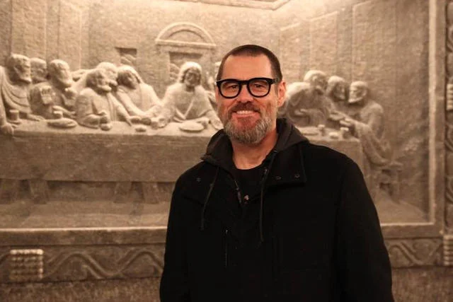 Jim Carrey w Wieliczce