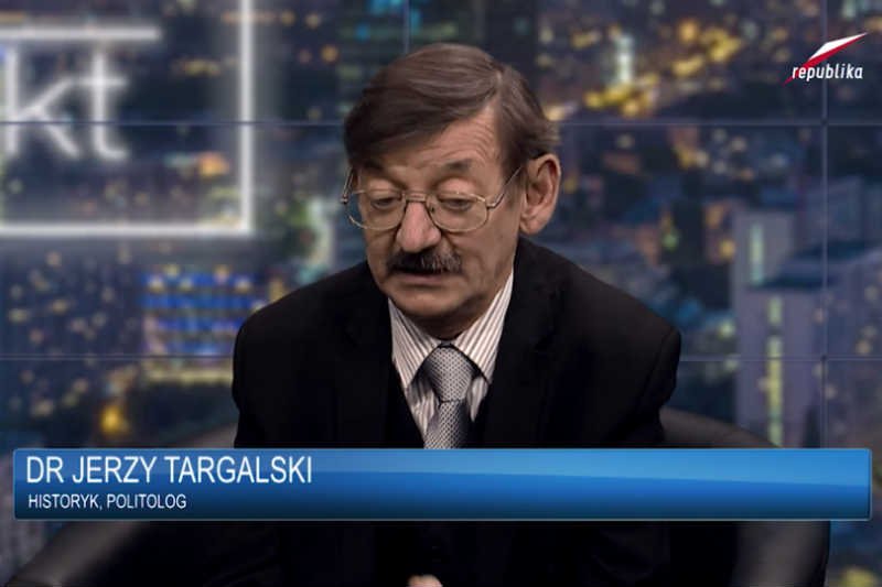 Według Jerzego Targalskiego to opozycja jest winna alarmów bombowych.