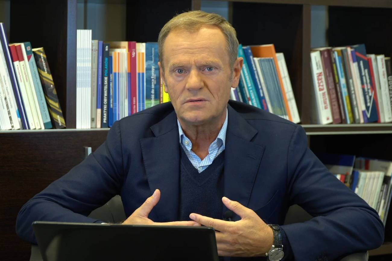 Donald Tusk o imprezie Budki i Suskiego.