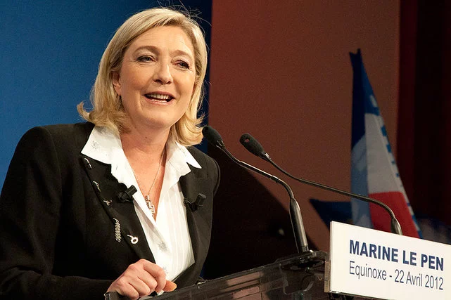 Eurosceptyczny Front Narodowy Marine LePen zwyciężył we francuskich wyborach do Parlamentu Europejskiego.