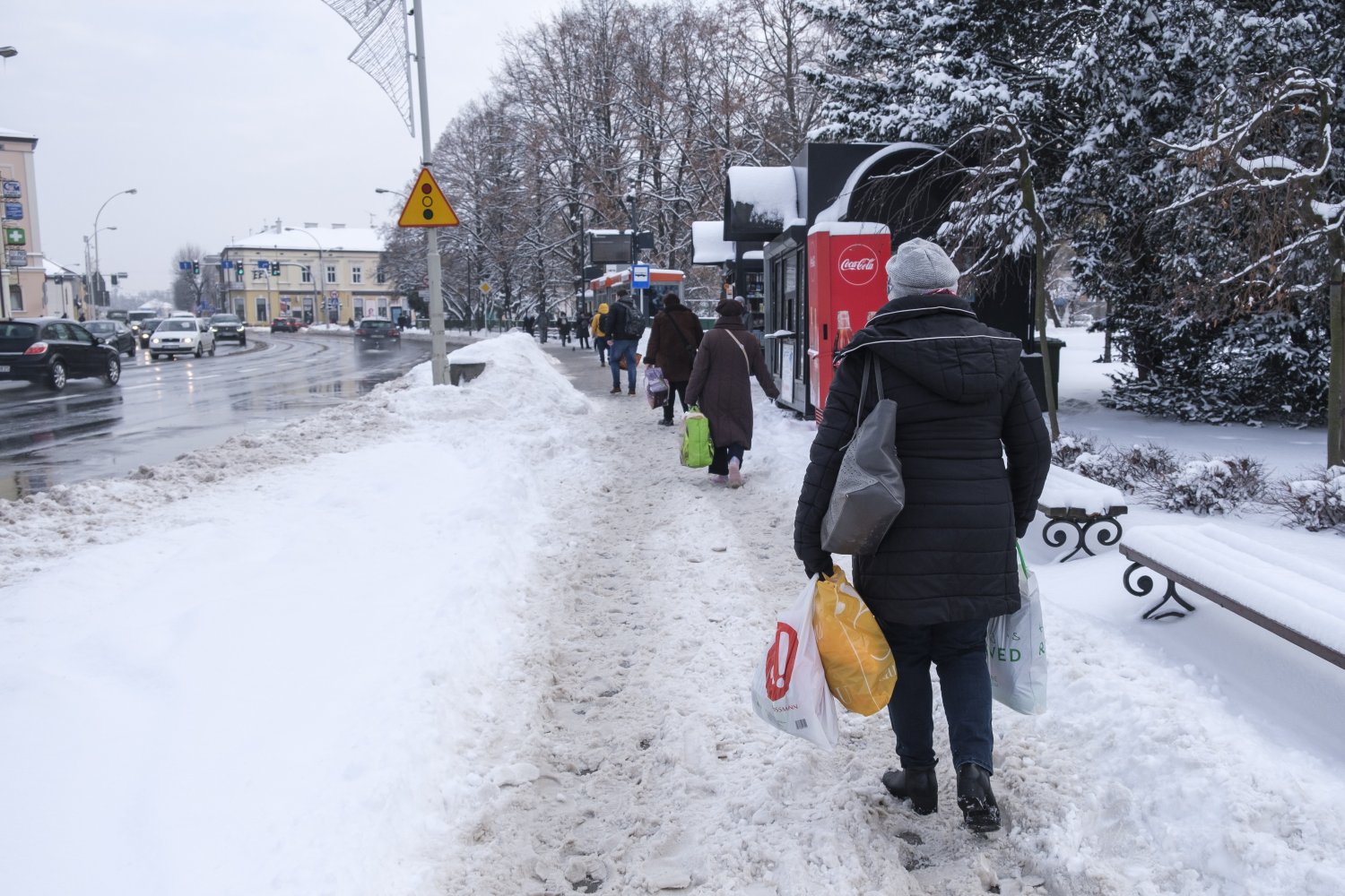 śnieg i mróz w Polsce