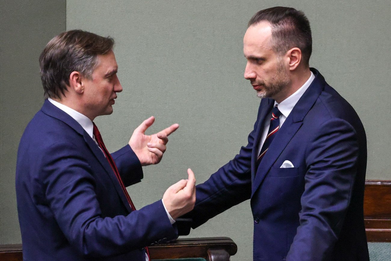 Zbigniew Ziobro i Janusz Kowalski