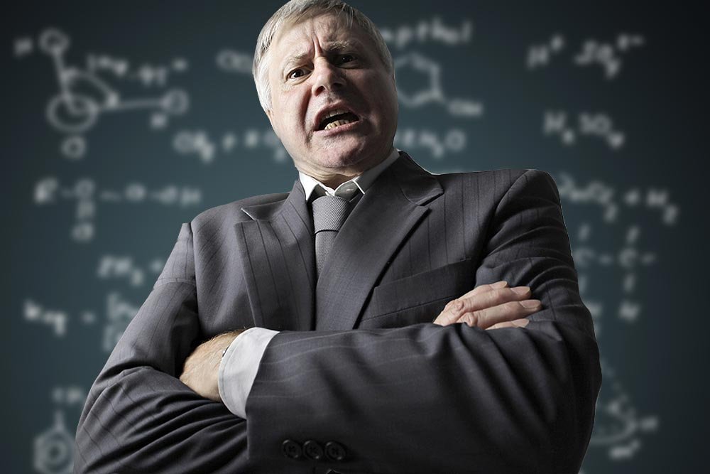 Czy tak się zachowuje Wasz wykładowca na studiach