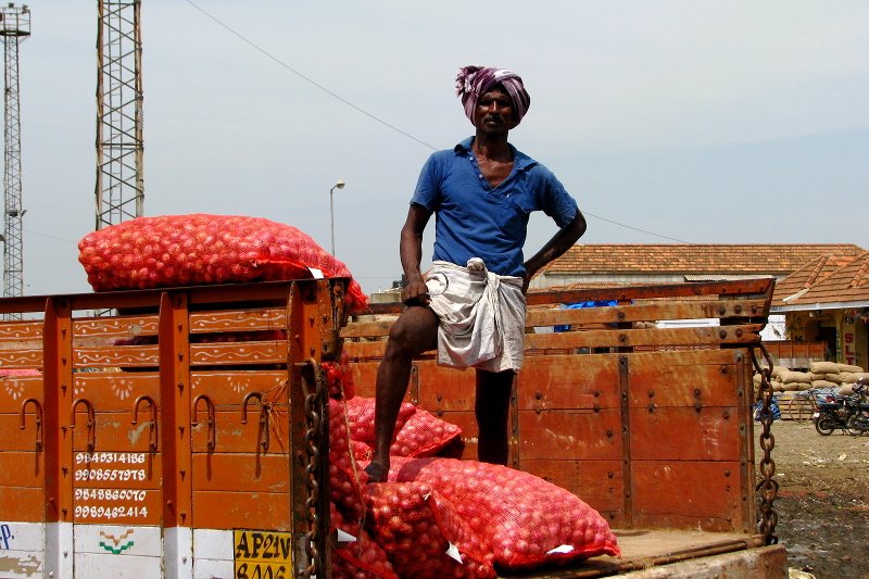 W Indiach nawet dochodzi do napadów na transport cebuli