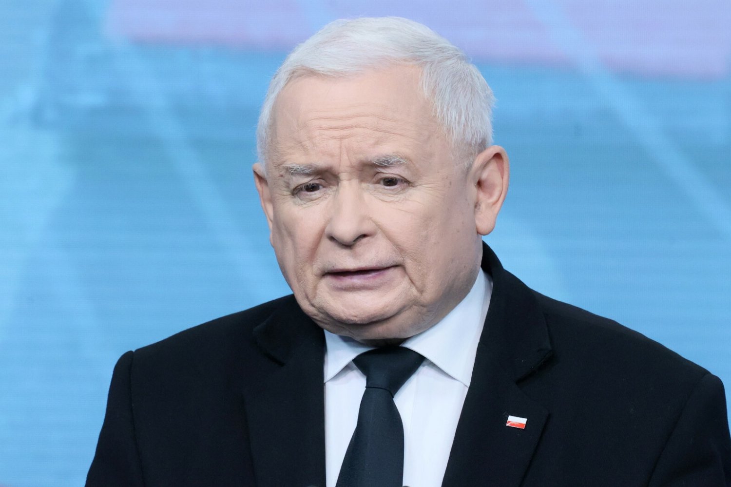 Kaczyński zaatakował dziennikarkę ws. depeszy PAP. Potem nagle wyszedł.