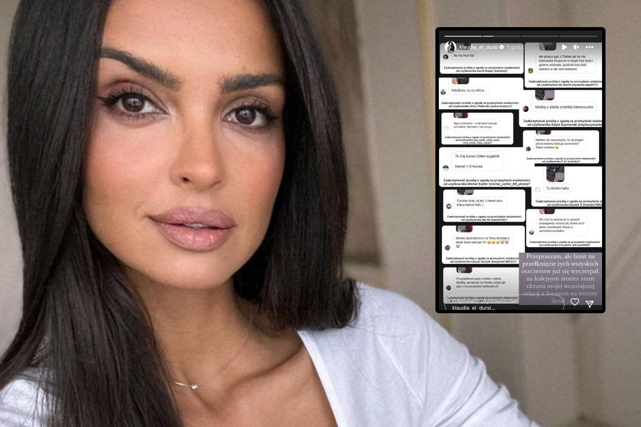 El Dursi pokazała nagranie z Orlenu. Po odpowiedzi stacji spadł na nią hejt