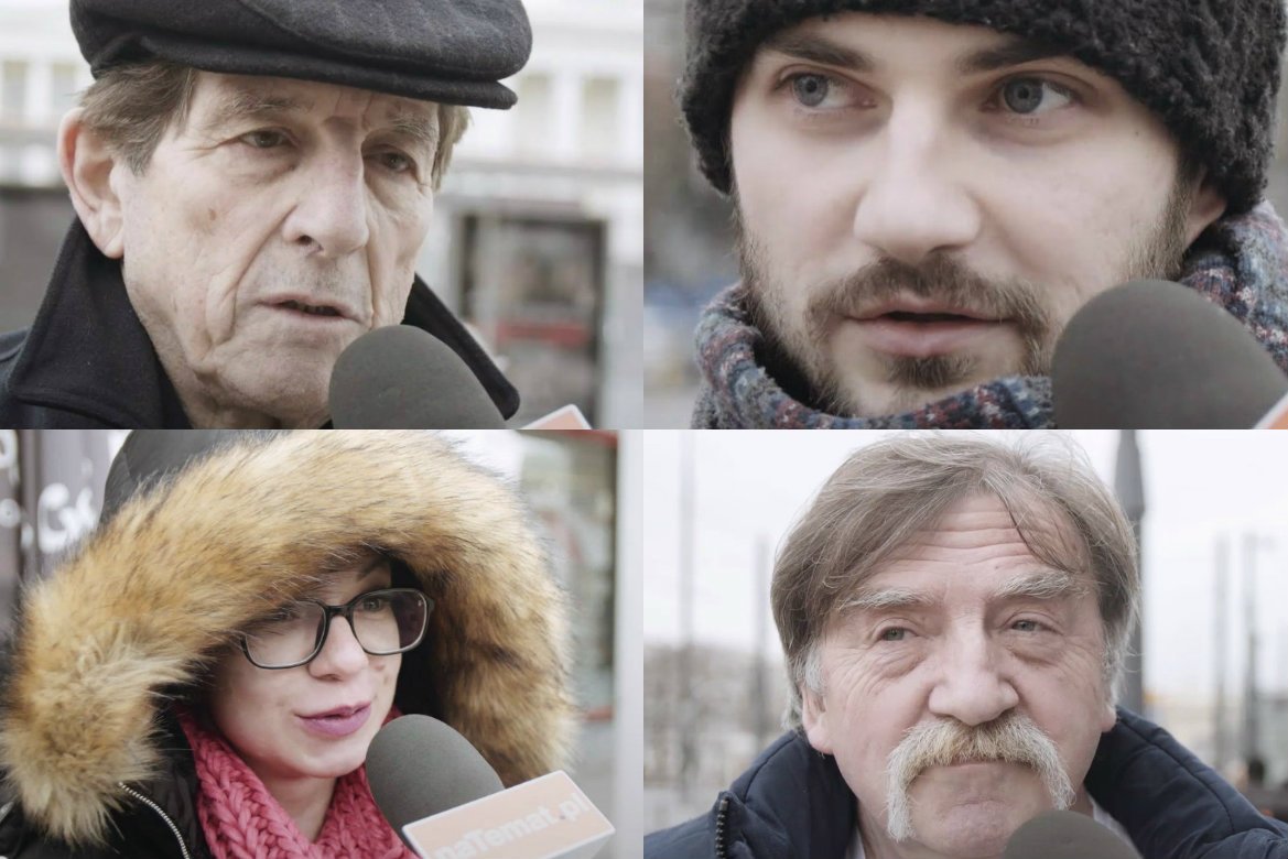 Warszawiacy odpowiadają na pytanie dotyczące Holocaustu