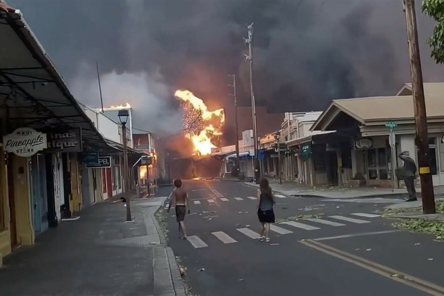 Wyspa Maui trawiona przez niszczycielski żywioł.