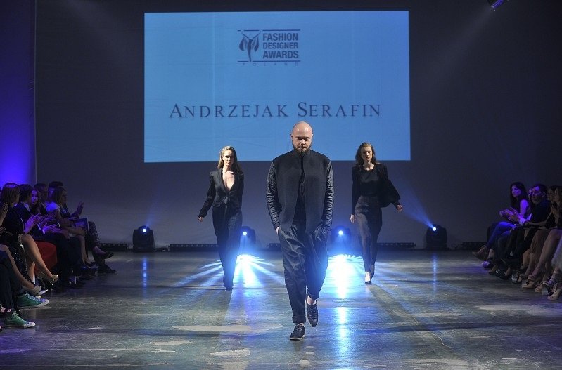 gala finałowa 5. edycji FDA, laureat Serafin Andrzejak, aktualnie uczestnik programu Project Runway