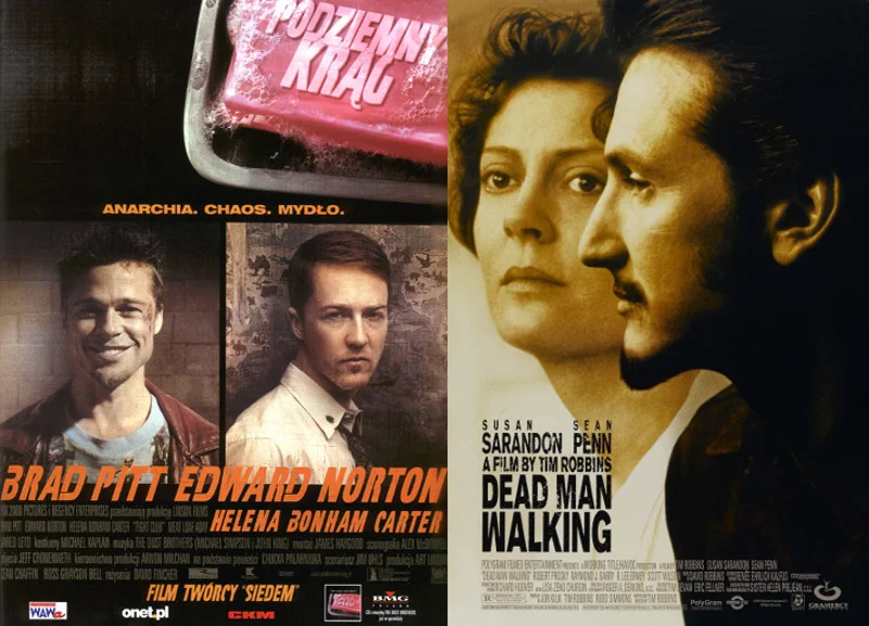 "Fightclub" i "Dead Man Walking" to tytuły bardziej popularne niż ich polskie odpowiedniki.
