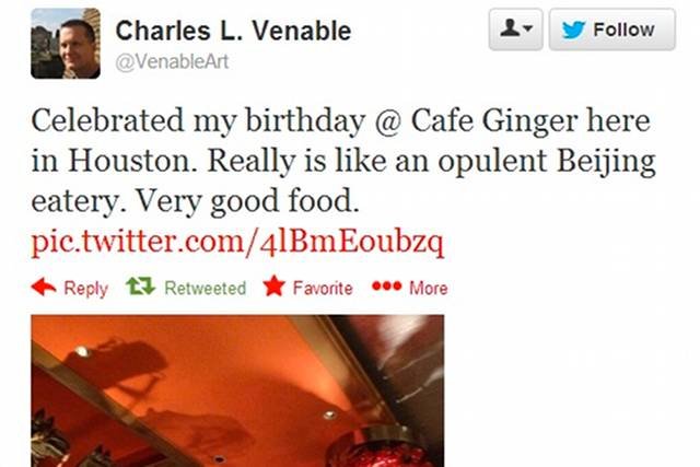 Wpis, jaki Charles Venable zamieścił na Twitterze kilka godzin po zwolnieniu 21 pracowników