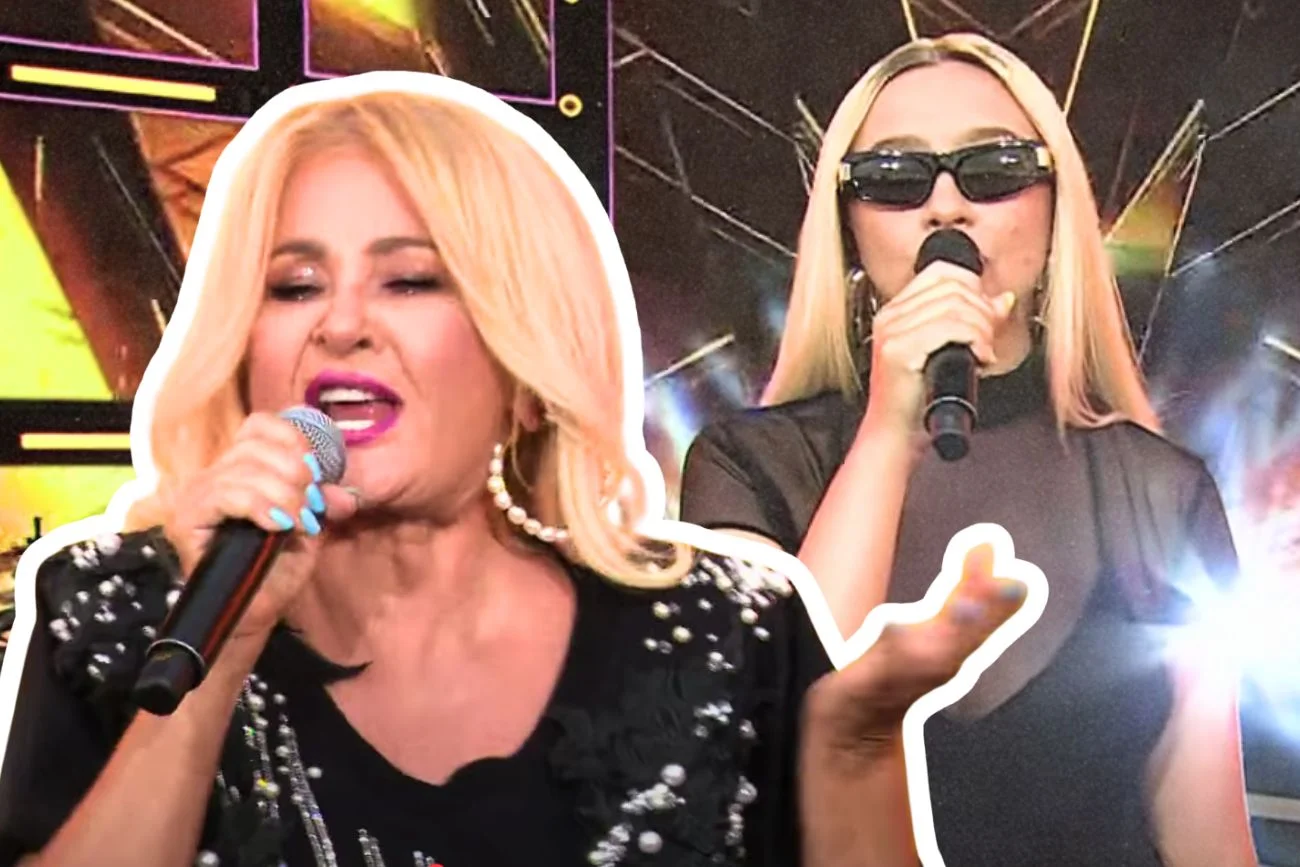 Majka Jeżowska i Natalia Nykiel w Chorzowie. Majka Jeżowska i Natalia Nykiel.