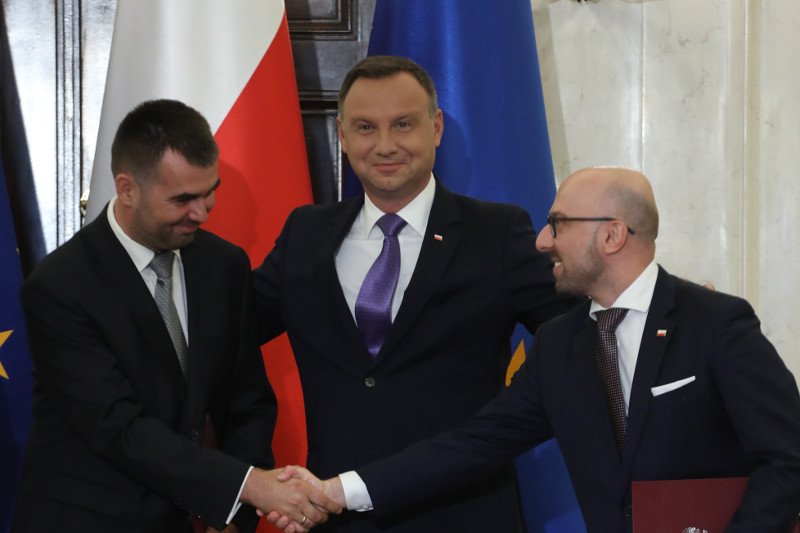 Rzecznikiem Andrzeja Dudy wcale nie musiał być Błażej Spychalski.