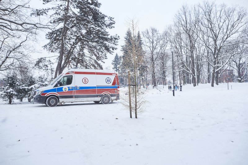 Tragiczny wypadek na sankach podczas kuligu pod Elblągiem.