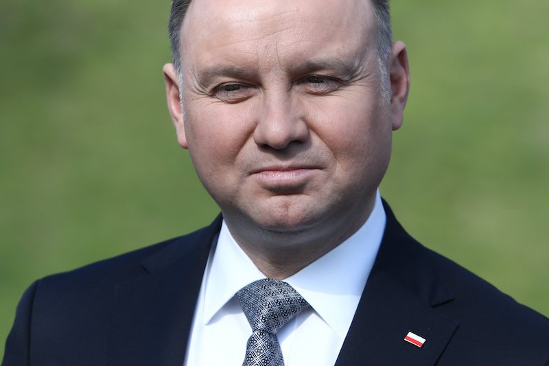 Andrzej Duda, kandydat PiS na prezydenta ubiegający się o reelekcję.