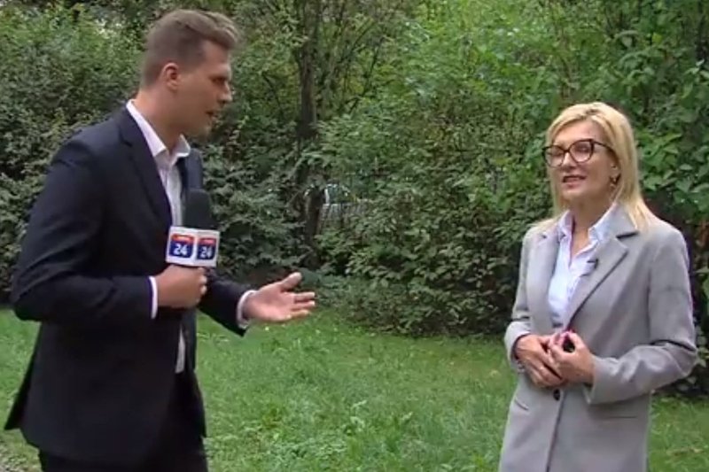 Prok. Wrzosek musiała przerwać wywiad