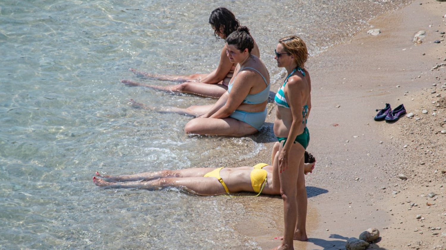 Wakacje w Chorwacji to plażowanie. Jednak temperatura wody morze zaskoczyć