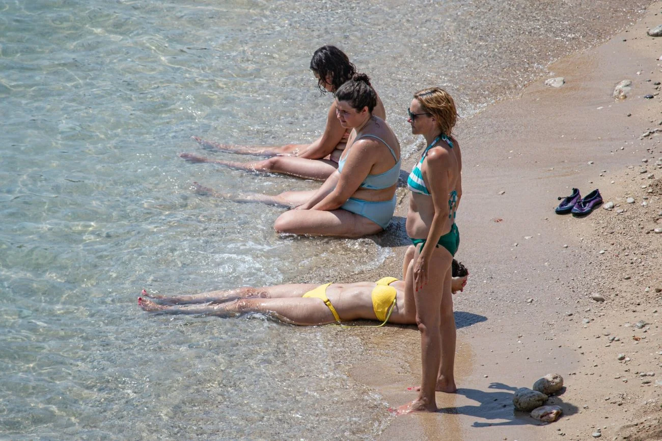 Wakacje w Chorwacji to plażowanie. Jednak temperatura wody morze zaskoczyć