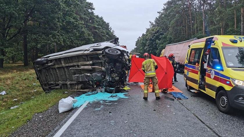 Dopiero następnego dnia od śmiertelnego wypadku pod Toruniem znaleziono ciało jednej z ofiar.