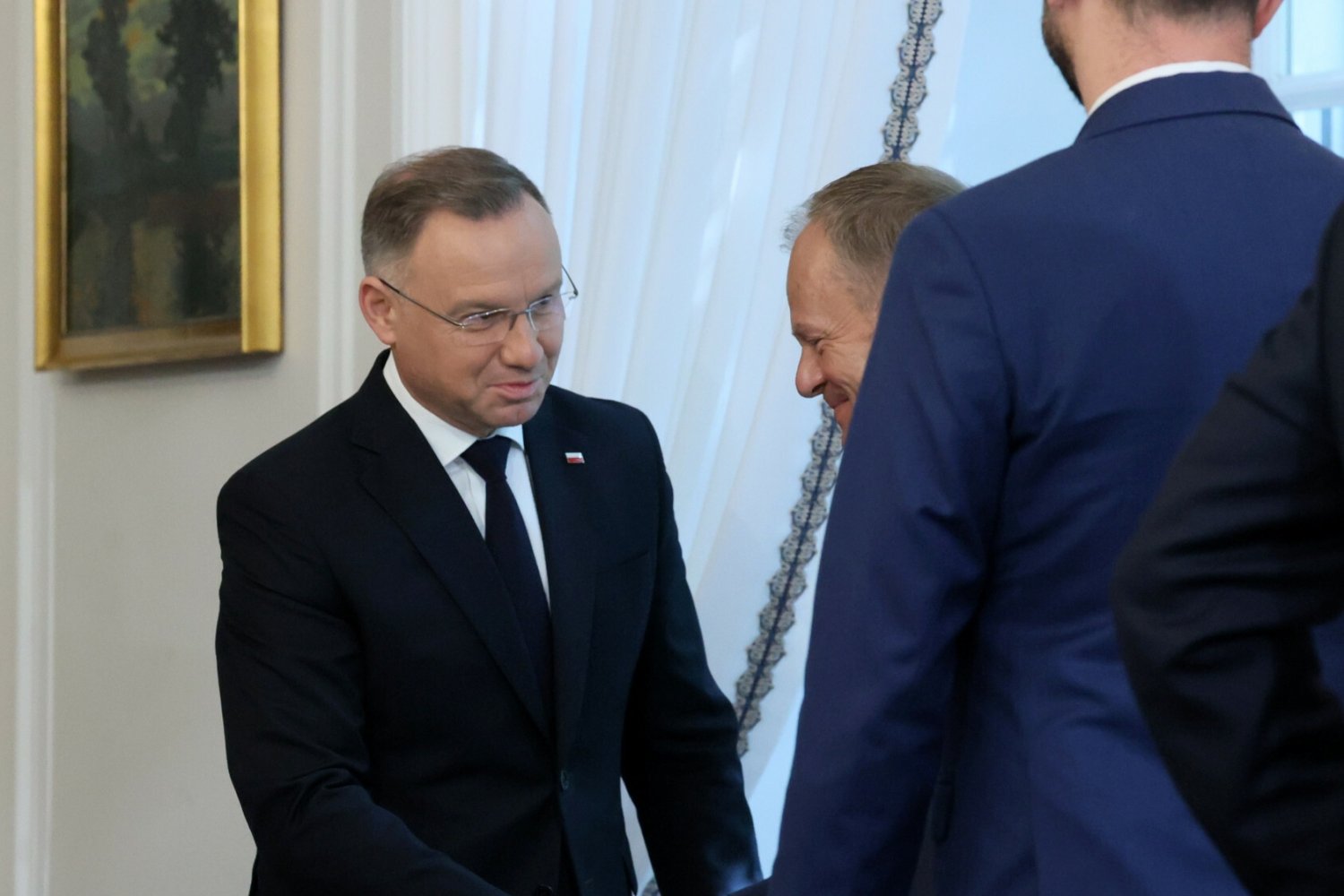 Niespodziewane słowa Dudy. Podziękował Donaldowi Tuskowi.