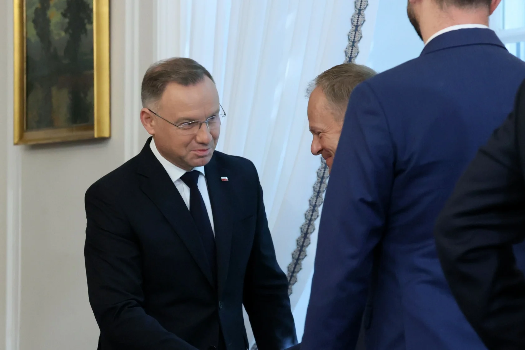 Niespodziewane słowa Dudy. Podziękował Donaldowi Tuskowi.