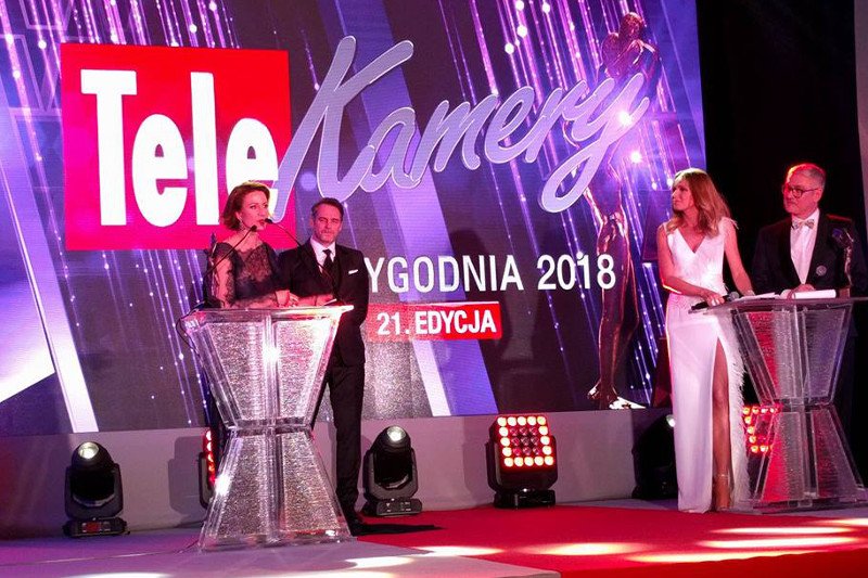 W Arkadach Kubickiego w Warszawie odbyła się impreza Telekamery 2018.