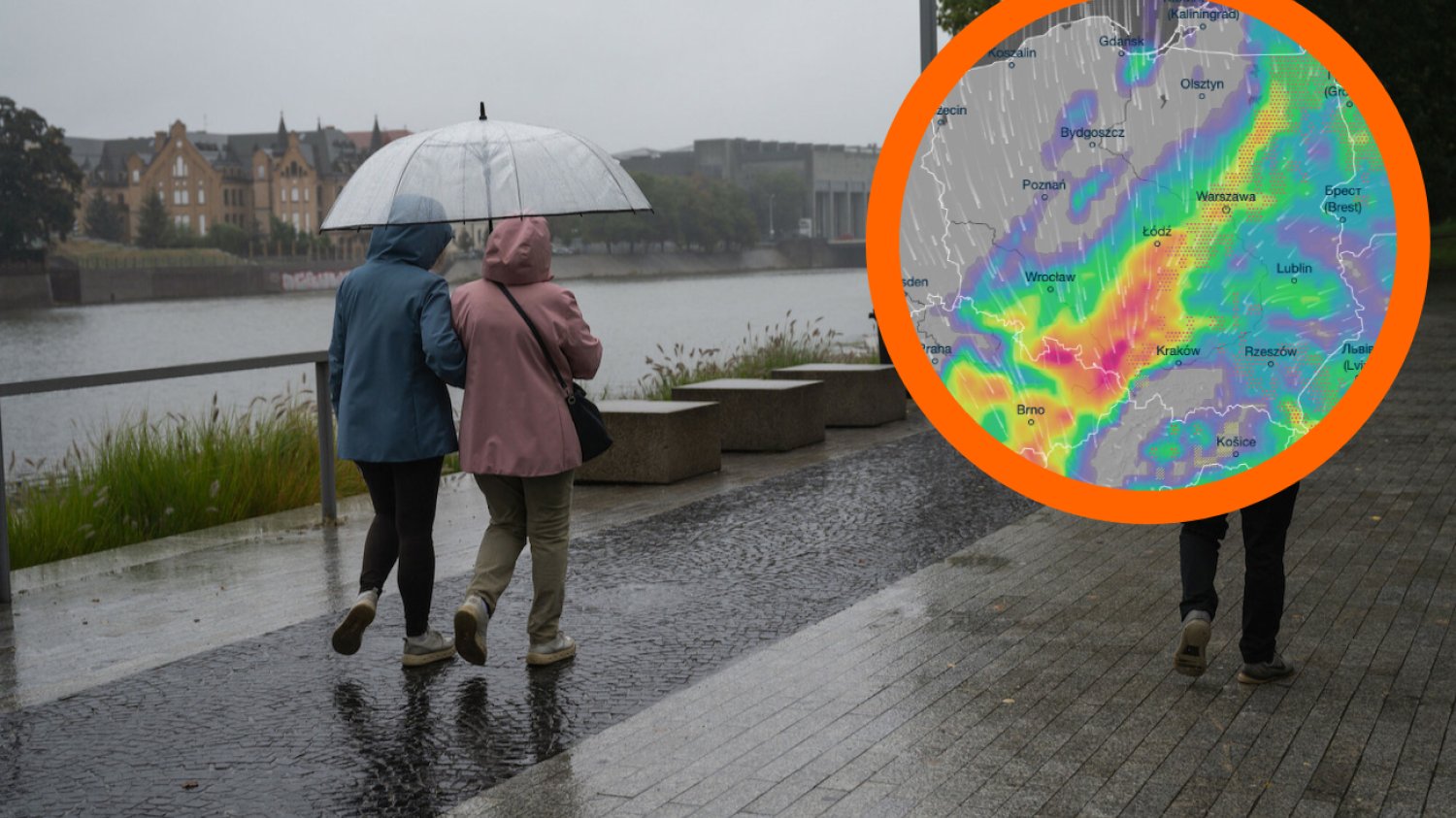 Oto najnowsze prognozy z IMGW. Deszcz tak szybko nie przestanie padać.