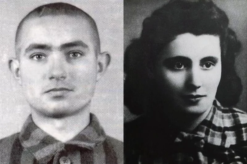 Edward Galiński i Mala Zimetbaum, para zakochanych więźniów z Auschwitz, którym SS-Rottenfuehrer Eduard Lubusch pomógł w ucieczce z niemieckiego obozu