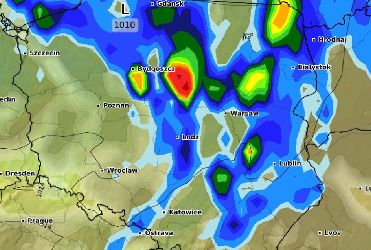 Idą burze, ulewy, a nawet grad. IMGW już wydało serię alertów pogodowych.