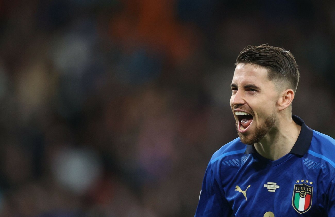 Jorginho jako jedyny wygrał w tym roku Euro 2020 i Ligę Mistrzów
