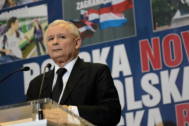 Prezes PiS Jarosław Kaczyński