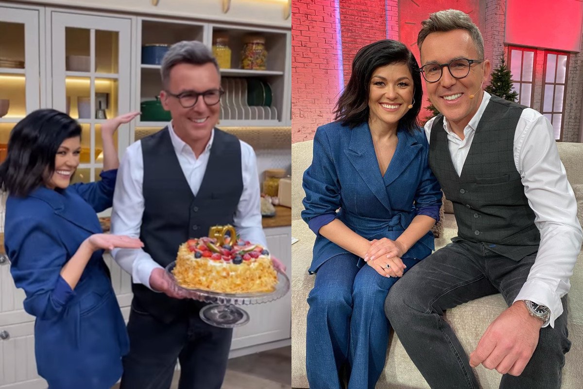 Katarzyna Cichopek i Maciej Kurzajewski, urodziny Kurzajewskiego Katarzyna Cichopek i Maciej Kurzajewski