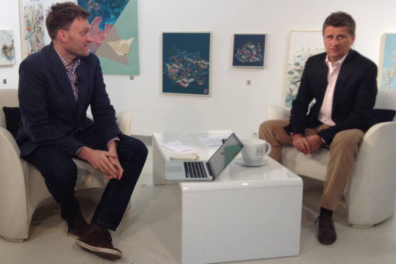 Janusz Palikot i Tomasz Machała