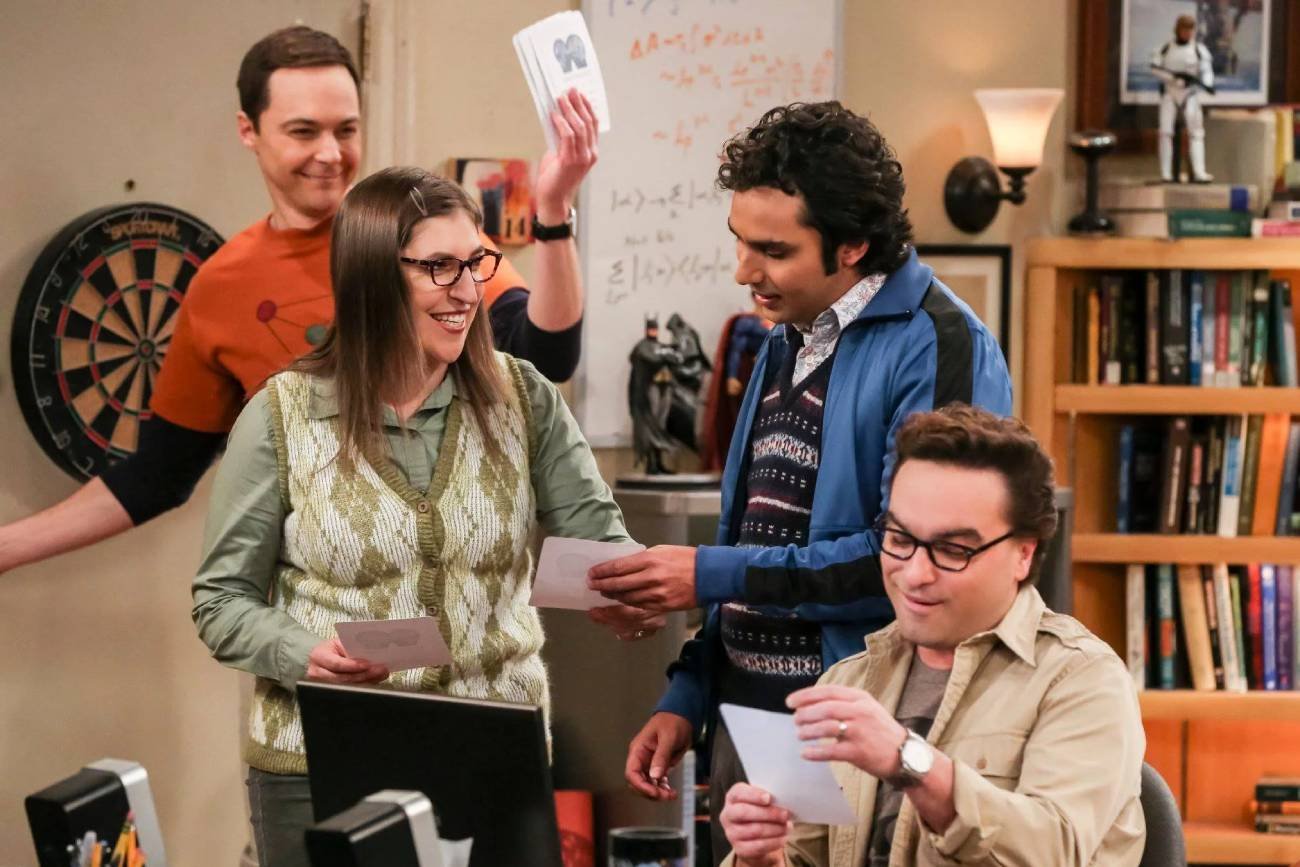 Kadr z serialu "Teoria Wielkiego Podrywu".